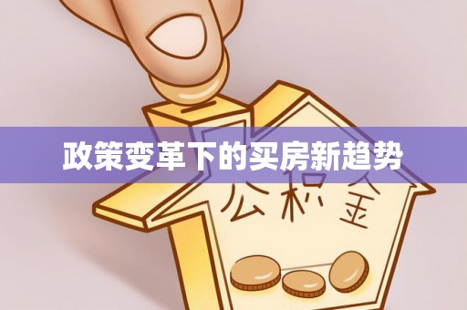 沂水政策变革下的买房新趋势